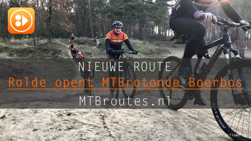 Rolde opent MTBrotonde door het Boerbos