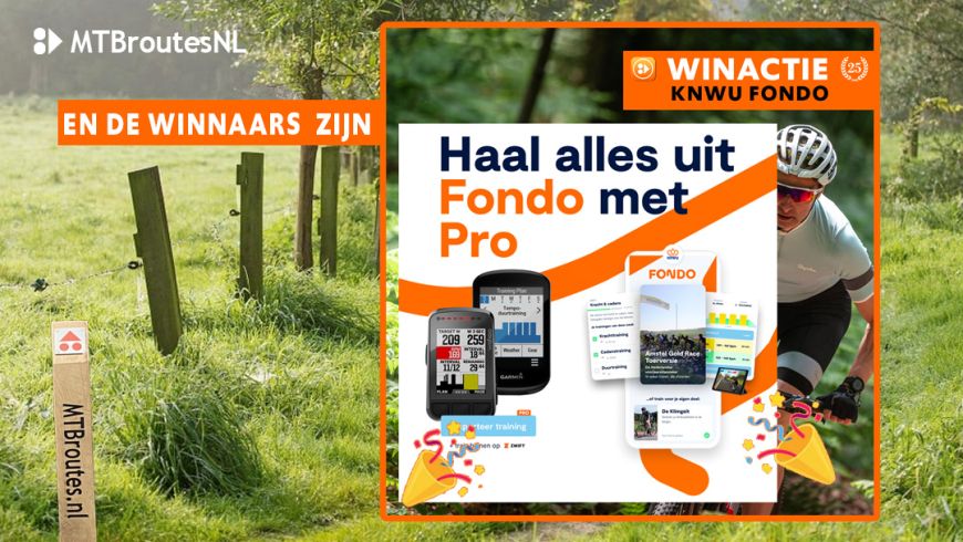 Winnaars Fondo Pro jaar abonnement bekend 🎉