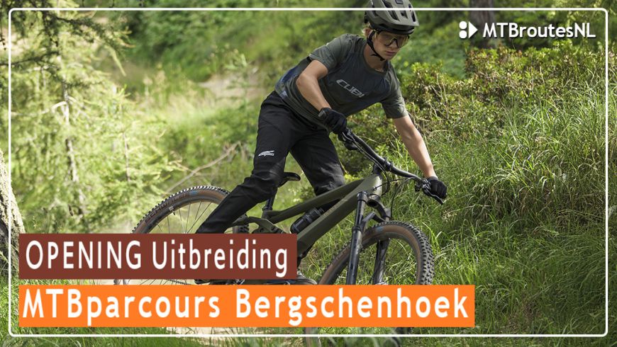 Opening uitbreiding MTB-parcours in het Hoge Bergse Bos