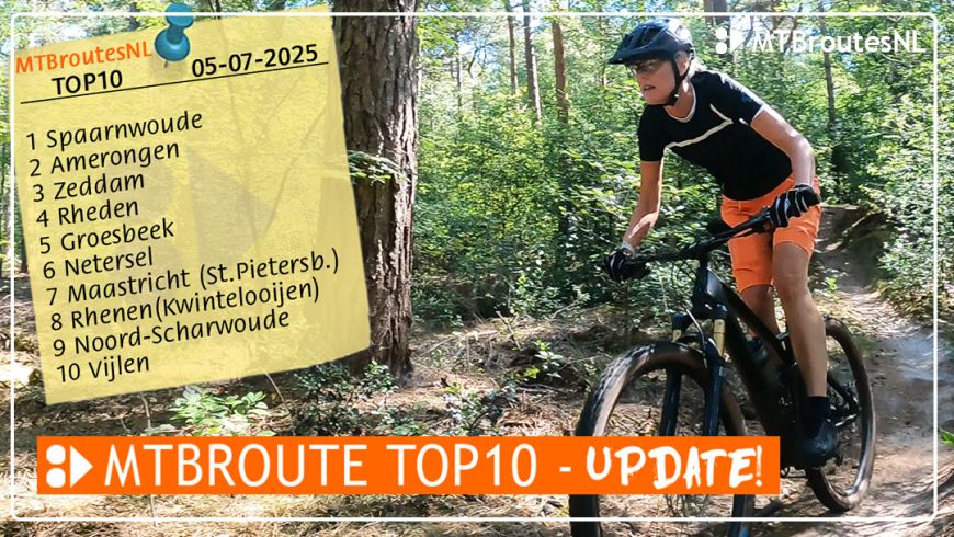 MTBroute TOP10 bijgewerkt 05-07-2025