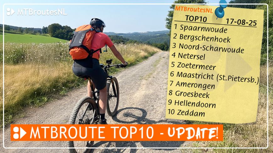 MTBroute TOP10 UPDATE! - 17-08-2025
