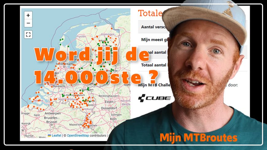 Wie wordt onze 14.000ste Mijn MTBroutes gebruiker?