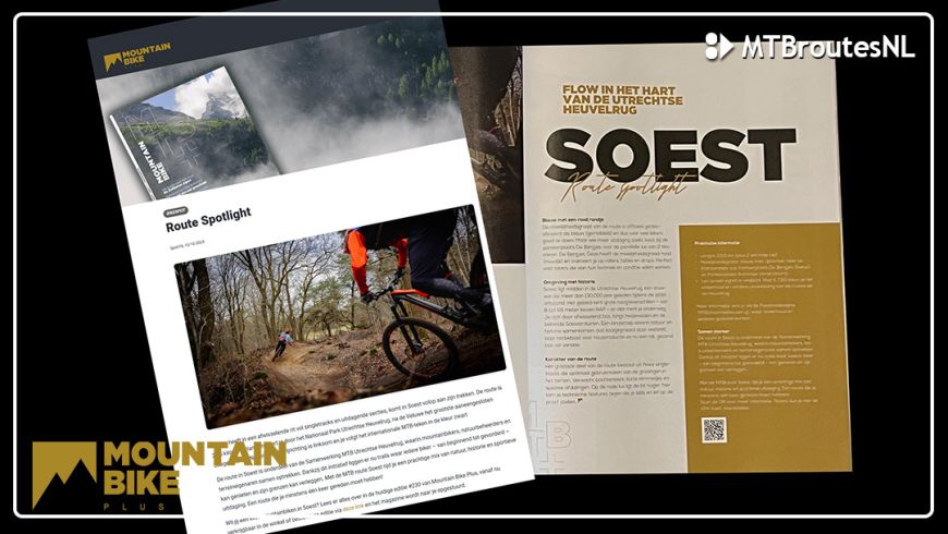 Nieuwe rubriek in Mountainbike Plus: 'Route Spotlight'