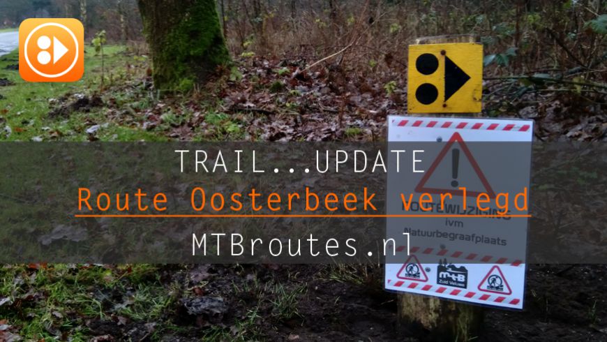 Route Oosterbeek verlegd!