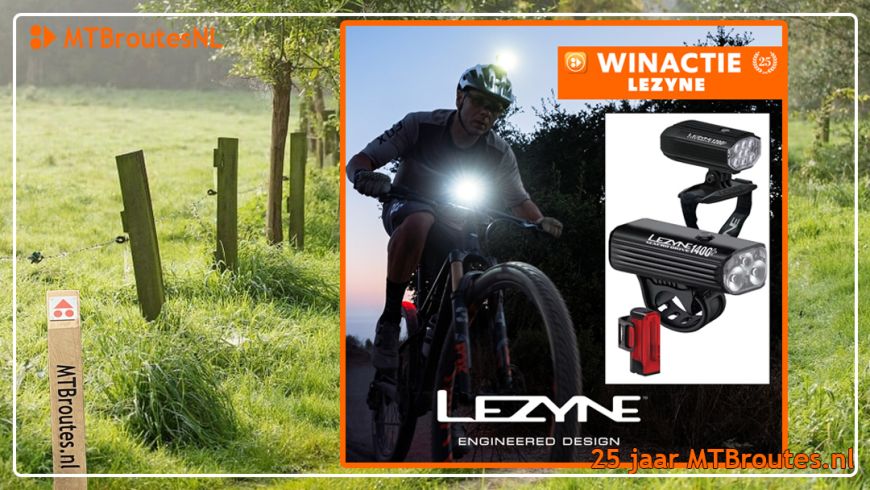 Win een LEZYNE verlichtingsset Win een LEZYNE verlichtingsset