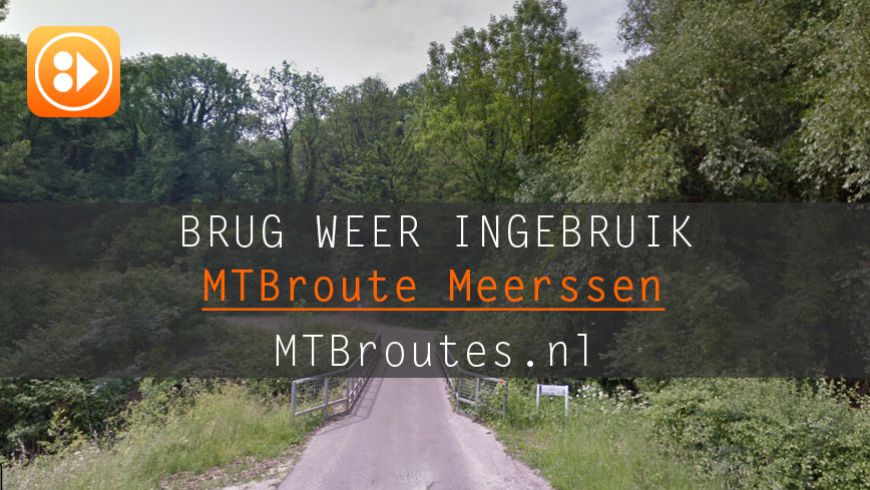 Brug weer in gebruik