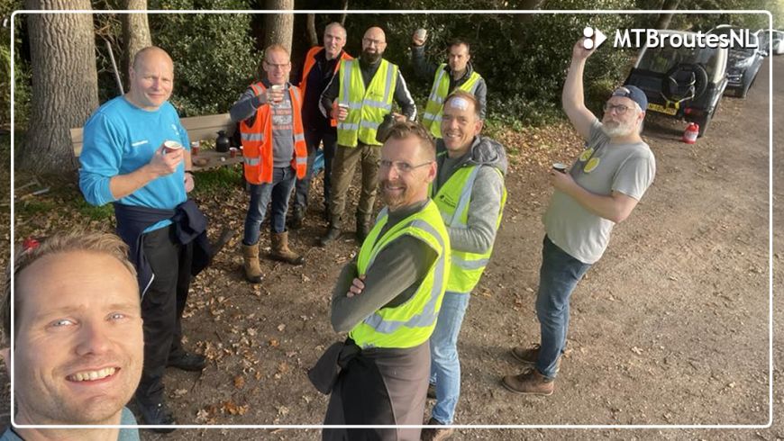 Onderhoud weer opgepakt bij MTBroute Zuidwolde – West en Oost