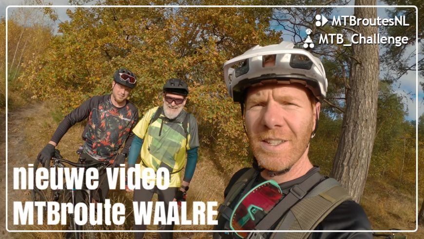 Nieuwe video: André verkent vernieuwde MTBroute Waalre