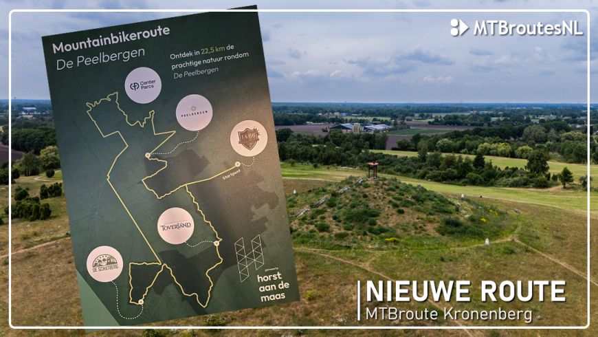 Nieuwe mountainbikeroute Kronenberg (De Peelbergen).
