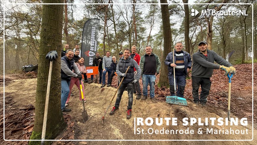 MTBroute Mariahout nu zelfstandige route