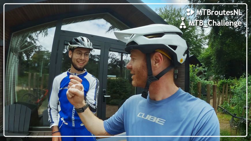 MTB-route Mook verrast met . . .