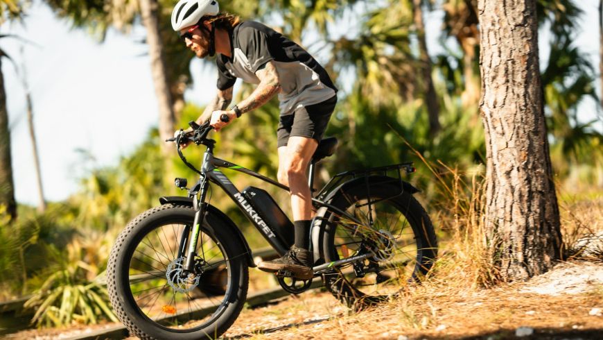 De elektrische mountainbike wint snel aan populariteit