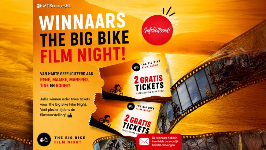Winnaars The Big Bike Film Night bekend