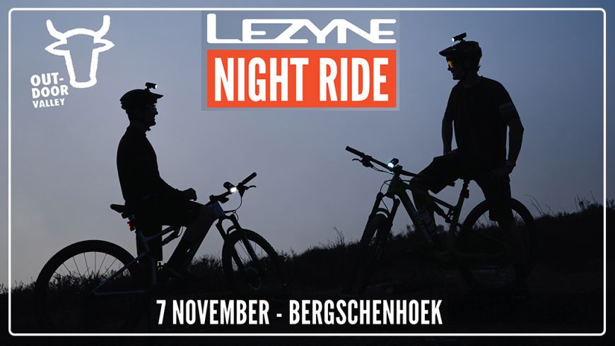 Beleef de trails in het donker tijdens de Lezyne Night Ride