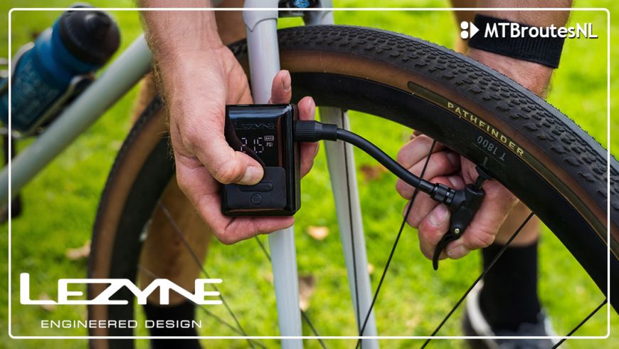 Lezyne E-Drive: compacte elektrische fietspomp