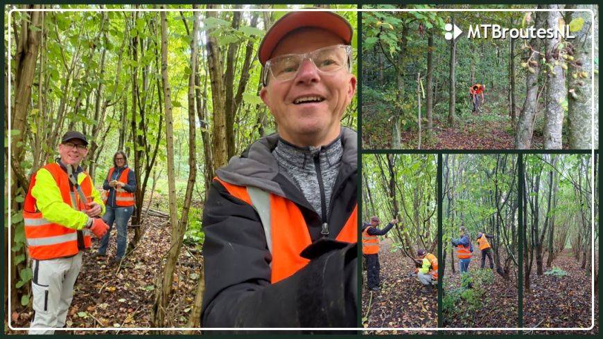 Nieuwe lus MTB-route Bentwoud weer een stap dichterbij