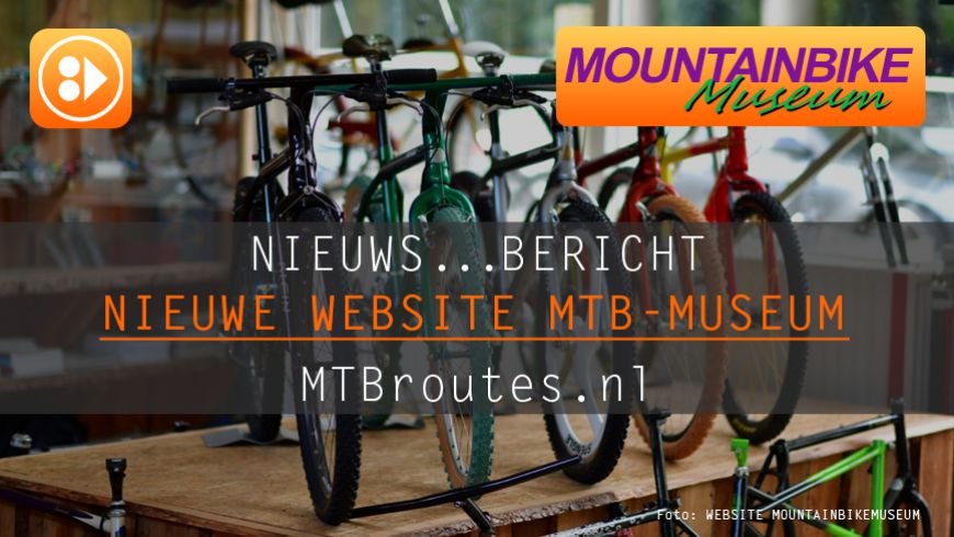 Nieuwe website Mountainbikemuseum