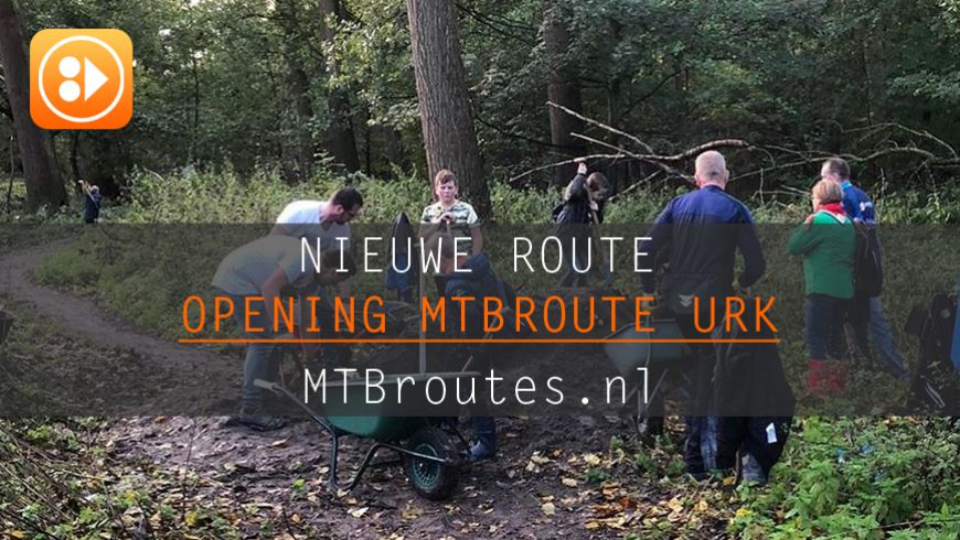 6,5 kilometer mountainbikeroute door het Urkerbos