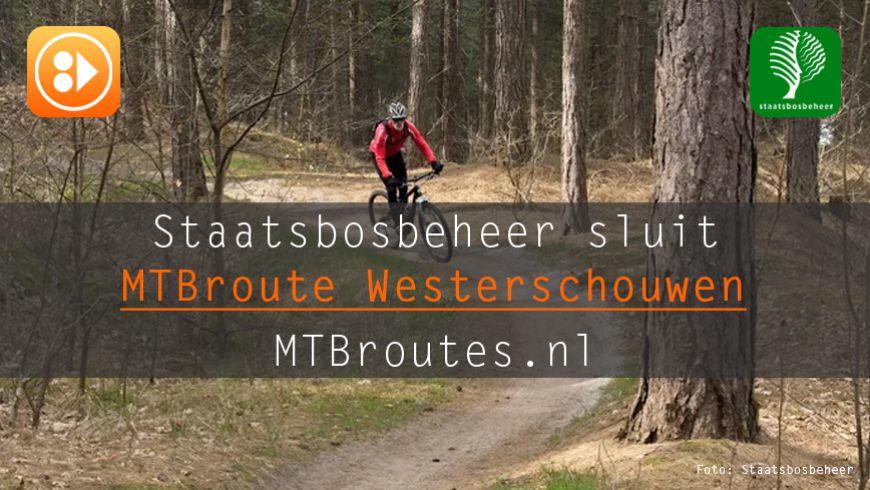 SBB sluit MTBroute Westerschouwen