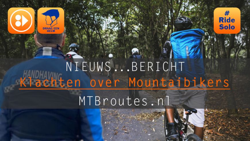 Klachten over gedrag Mountainbikers