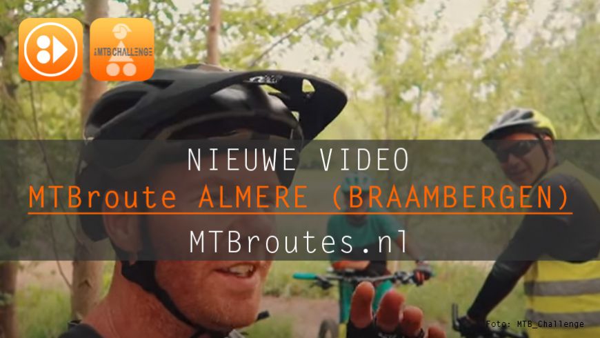 Video MTBroute Almere (Braambergen)