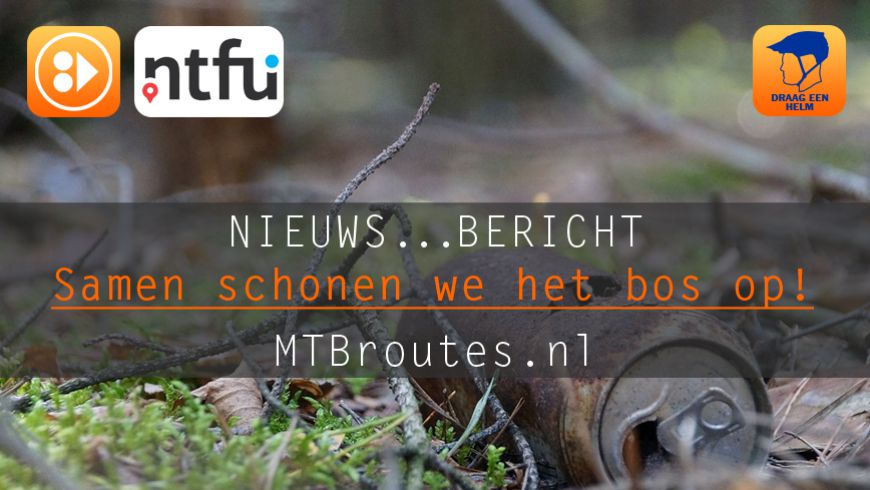 Samen schonen we het bos op!