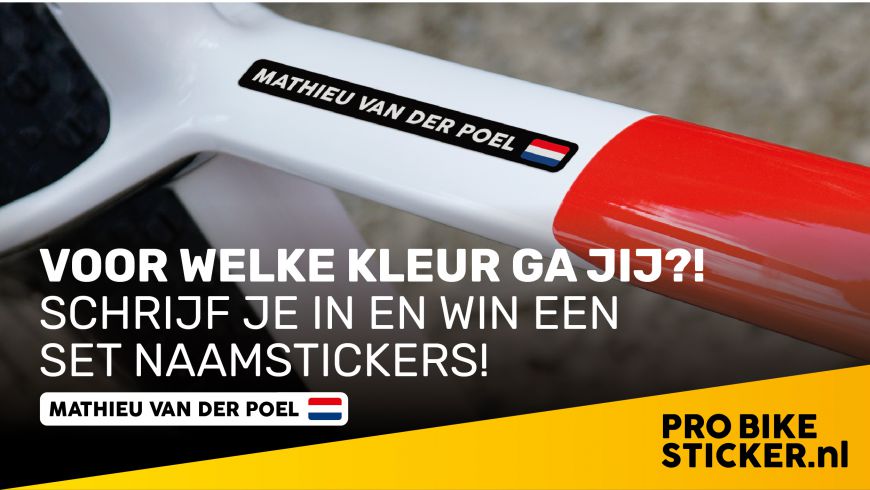 WINACTIE ► PRO BIKE STICKER