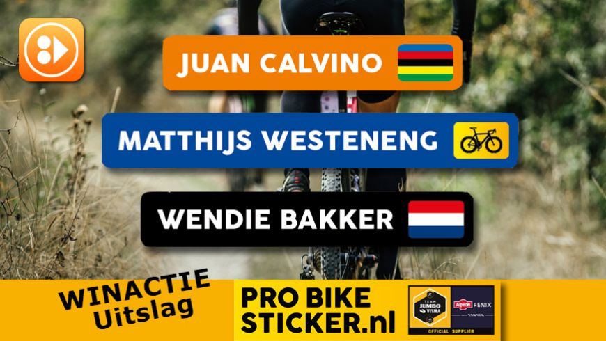 WINACTIE ► PRO BIKE STICKER